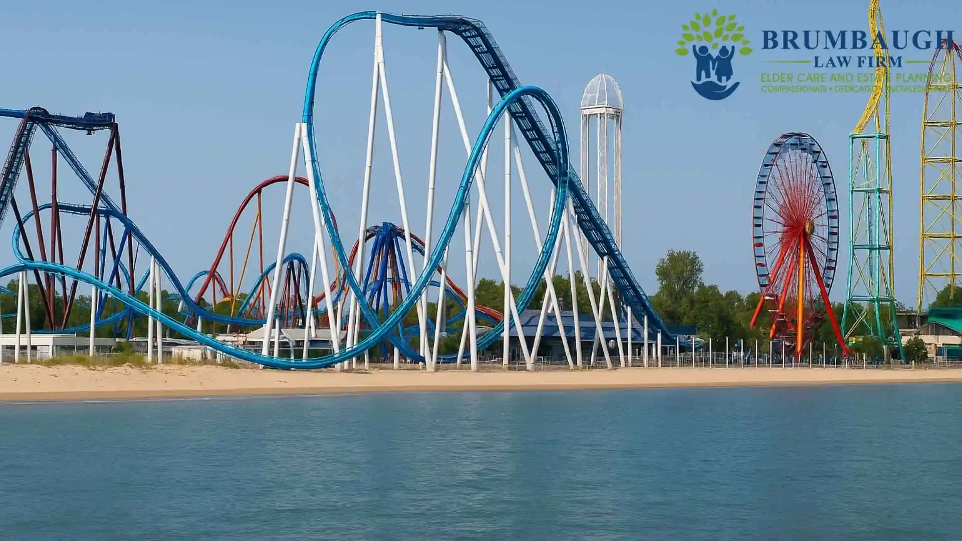 Millennium Force at Cedar Point in sandusky ohio where a high elder population requires medicaid planning services.
