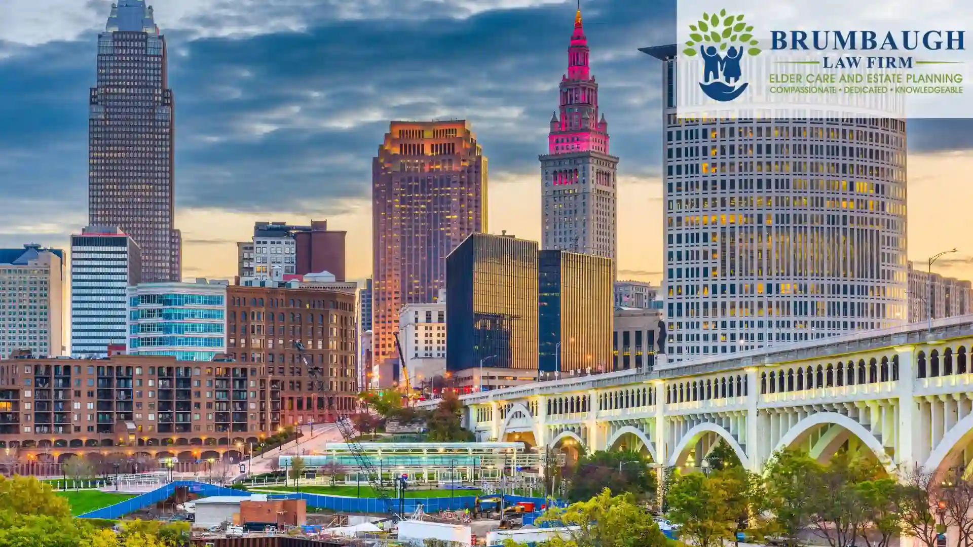 An image of Downtown Columbus Ohio, where a growing senior population needs asset protection services.